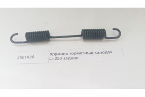 Пружина тормозных колодок L=250 задняя